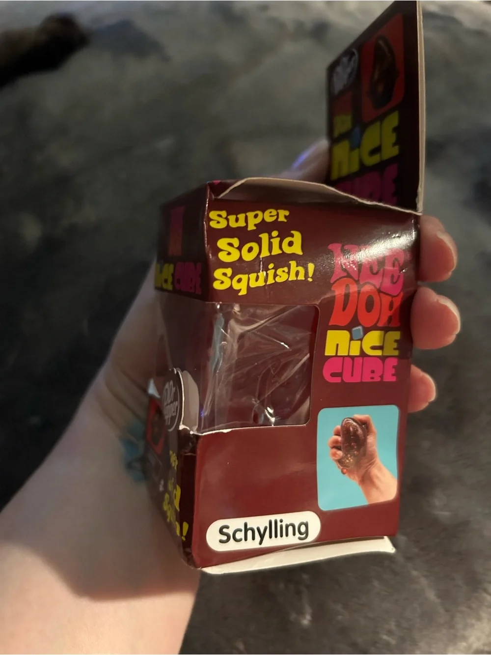 Dr Pepper Splash NeeDoh Nice Cube Red Super Solid Squish
